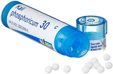 Boiron Homeopathic Medicine Kali Phosphoricum 30C Pellets 80Count Tubes (Pack Of 5)