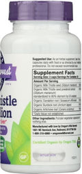 Oregon'S Wild Harvest Milk Thistle Dandelion Extract Standardized To 80% Silymarins (90 Capsules)