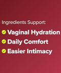 O Positiv Uro Vaginal Moisture Hyaluronic Acid Suppository Support Vaginal Hydration Daily Comfort & Easier Intimacy 10 Suppositories
