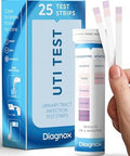 Diagnox Health Diagnox Uti Test Strips " Fdaotc Cleared At Home Uti Test For Women " Clear & Accurate Results Large Pads Hygienic Handle Urinary Tract Infection Test " 3 Count