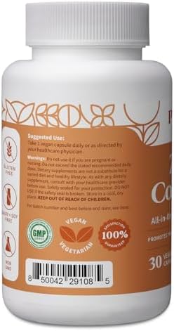 Pattern Wellness Zinc Complex Supplement - High Absorption Zinc With Vitamin C + Probiotics - All-In-One Immune Support - 3Rd Party Lab Tested - 30 Vegan Capsules