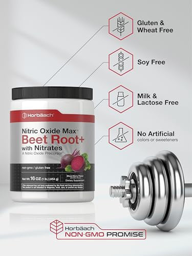 Horbaach Nitric Oxide Powder 16 Oz