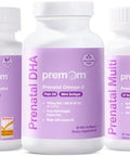 Premom Multivitamin For Women Prenatal Formula Vitamin Supplements 2 Bottles Prenatal Dha Fish Oil 1 Bottles