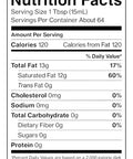 Golden Barrel Butter Flavored Coconut Oil (32 oz.) 2 Pack