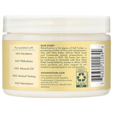 Shea Moisture Leave In Conditioner 100% Pure Jamaican Black Castor Oil Strengthen & Restore For Healthy Hair Growth Vitamin E Curly Hair Products Safe For Hair Color Family Size 11.5 Oz