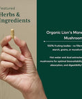 Gaia Herbs Pro Lion'S Mane Mushroom 60 Caps