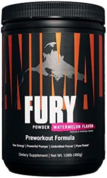 Animal 100% Whey Protein Powder Ã¢â‚¬â€œ Whey Blend For Pre Or Postworkout Recovery & Fury Pre Workout Powder Supplement For Energy And Focus 5G Bcaa 350Mg Caffeine Nitric Oxide