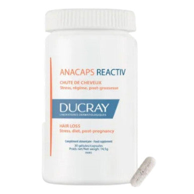 Ducray ANACAPS REACTIV complemento alimenticio 30 capsules