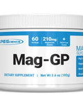 PEScience MagGP Magnesium Glycerophosphate Chelate Powder High Absorption Improved Sleep Calming Stress Relief and Cramp Support for Men and Women 60 Servings