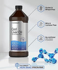 Horbaach Arctic Cod Liver Oil With Epa/Dha 16 Fl Oz
