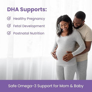 Mother'S Promise Prenatal Dha For Women 600Mg + 400 Iu Vitamin D3 | 120 Softgels | Supports Brain Health | Triglyceride Omega 3 Fish Oil Dha Prenatal Vitamins For Pregnancy & Nursing | 300Mg Per Capsule