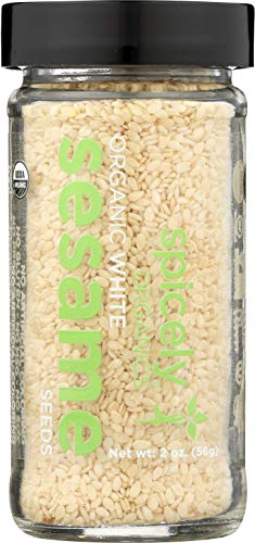 SPICELY Organic Sesame Seeds White 2.4 OZ