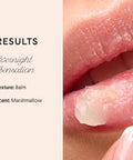 Winky Lux Lip Balm Overnight Lip Treatment Hydrating Murumuru Butter Hyaluronic Acid Power Peptides Vitamin E Moisturizing Glossy Finish