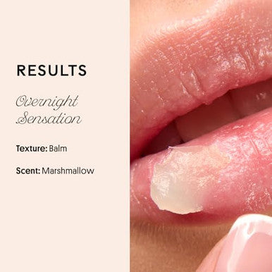 Winky Lux Lip Balm Overnight Lip Treatment Hydrating Murumuru Butter Hyaluronic Acid Power Peptides Vitamin E Moisturizing Glossy Finish