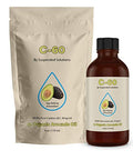 Suspended Solutions - C-60 Avocado - 4oz -99.9% Pure C-60 In Organic Extra Virgin Avocado Oil - 100% Solvent Free - 108mg Active C60 - Glass Bottle - Carbon 60