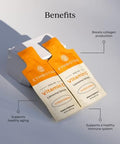 CYMBIOTIKA Vitamin C Individual Packets Liposomal Delivery Supplement for Immune Support Collagen Boost and Healthy Aging Skin Hydration Packets Citrus Vanilla Flavor 30 Count
