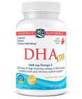 Nordic Naturals DHA Xtra, 1000 mg, Strawberry 60 softgels