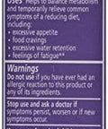 Liddell Homeopathic Weight Loss Formula X-Large 1 Fluid Ounce