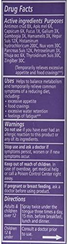 Liddell Homeopathic Weight Loss Formula X-Large 1 Fluid Ounce