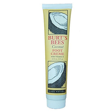 Burt'S Bees Coconut Foot Creme With Vitamin E 4.34-Ounce Tubes (Pack Of 2)