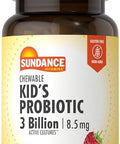 Sundance Kid'S Chewable Probiotic 30 Tablets 3 Billion Active Cultures Berry Flavor Vegetarian Nongmo And Gluten Supplement