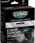 Curad Performance Series Ironman Elbow Support Dual Wrap-Around Strap Universal 1 Each