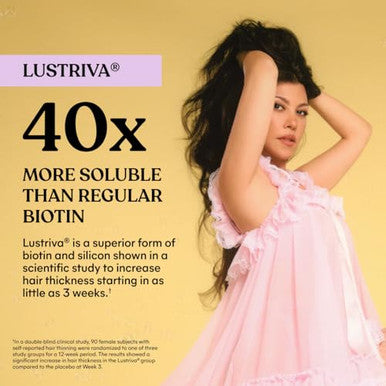 Lemme Grow Hair Growth Booster Soft Chews W/Vitamins For Women And Men With Clinically Studied Lustriva And Biotin Promotes Thicker Fuller Stronger Hair Mixed Berry 30 Day Supply