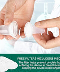 Giyosk Breathing Exercise Device For Lungs Lung Expansion And Mucus Relief Device Portable Expiratory Breathing Exerciser With A Set Of Accessories Breathing Trainer For Lung Cleanse(Green)