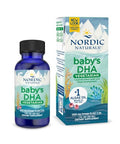 Nordic Naturals Baby S Dha Vegetarian Unflavored - 1050 Mg Plant-Based Omega-3-1 Oz - Supports Brain & Vision Development In Babies - Non-Gmo Vegan 15 Servings
