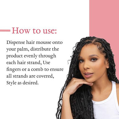 Camille Rose Mint Condition Style And Set FoamWith Aloe Vera And Sea MossFor Extra HoldFrizz ShineAnd All Hair Types8 Fl Oz