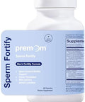 Premom Sperm Fortify " Male Fertility Supplements For Men With Ksm66 Vegan Ashwagandha Coq10 As Ubiquinol Zinc Selenium&Acetyllcarnitine Supports Sperm Health Motility & Count