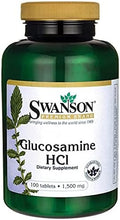Swanson Glucosamine Hcl 1500 Milligrams 100 Tabs (3 Pack)