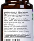 Bluebonnet Nutrition Vitamin B6 Vegetable Capsules 100 Mg For Cardiovascular And Nervous System Health 90 Count