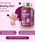 Maxmedix Kids Iron Gummies With Vitamin C 120 Gummies (4-Month Supply) 7Mg Of Kids Iron Supplement With Vitamin C 10Mg Natural Mixedberry Flavored 1 Gummy Per Day Vegan Non-Gmo