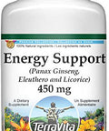 Terravita Energy Support - Panax Ginseng, Eleuthero And Licorice - 450 Mg (100 Capsules, Zin: 517246)