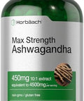 Horbaach Ashwagandha Supplement For Women And Men 200 Capsules