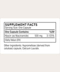 Thorne - Niacinamide - Non-Flushing Form Of Vitamin B3 - Supports Skin Health & Provides Cellular Protection - Niacin Supplement - Third-Party Certified - Gluten Dairy & Soy-Free 180 Capsules