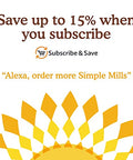 Simple Mills Almond Flour Snack Bars, Peanut Butter Chocolate Chip - Gluten Free, Made with Organic Coconut Oil, Breakfast Bars, Healthy Snacks, 6 Ounce (Pack of 2)