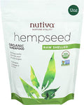 Nutiva Organic Hempseed, Raw Shelled, 12 Ounce