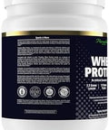 Paradise Herbs 100% Whey Protein Powder Chocolate 21G Protein 5.5 Bcaa'S 2.2G Lleucine 210Mg Aminogen 30 Servings