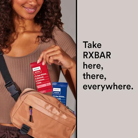 RXBAR Minis Protein Bars, Protein Snack Bars, Variety Pack, 7.3oz Box (8 Bars)