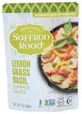 Saffron Road Lemongrass Basil Simmer Sauce, 7oz - Non-GMO, Gluten Free, Halal, Kosher