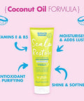 Umberto Giannini Scalp Restore Balancing Conditioner Vegan and Cruelty Scalp Reviving Formula With Coconut Oil and Vitamin E 8.5Fl Oz