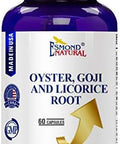 Oyster, Goji & Licorice Root Complex, Gmp, Natural Product Assn Certified, Made In Usa - 60 Capsules