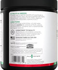 Rule 1 Proteins Fruits & Greens Powder 40+ Active Ingredients Including 4G Fruit & Vegetable Concentrates + 2G Prebiotic Fiber For Daily Wellness (30 Servings Mixed Berry)