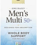 Solgar One Daily MenS Multi 50+ Whole Body Support For Men 50 And Older Highly Absorbable Delayed Release Heart Energy Stress Muscle Bone Prostate Support Vitamin 60 Vegan Capsules 60 Servings