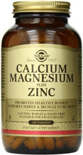 Solgar Calcium Magnesium Plus Zinc Tablets, 250 Count (Pack of 3)