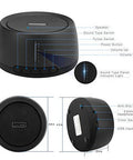 Exmate Sound Machine For Office Privacy White Noise Machine For Sleeping Adults With 30 Non-Looping Hifi Soothing Sound Memory Function And Timer Sound Machine For Adult Kid Home Office Travel