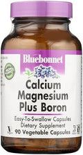 Bluebonnet Calcium Magnesium Plus Boron Vegetarian Capsules Offwhite 180 Count