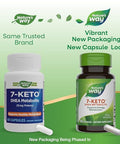 Nature'S Way 7-Keto Dhea Metabolite Supports Energy Metabolism 25 Mg Potency Per Serving Gluten Free Vegan 60 Capsules (Packaging May Vary)